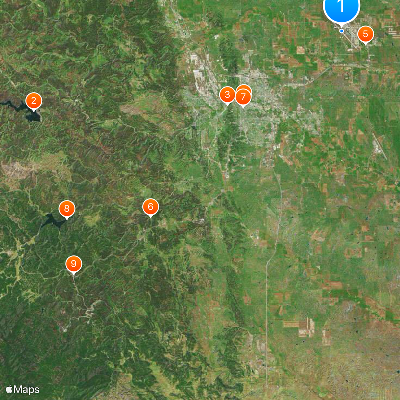 Ellsworth Air Force Base Map