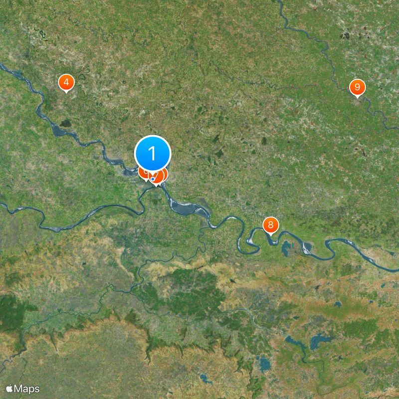 Prof. Rajendra Singh University Map