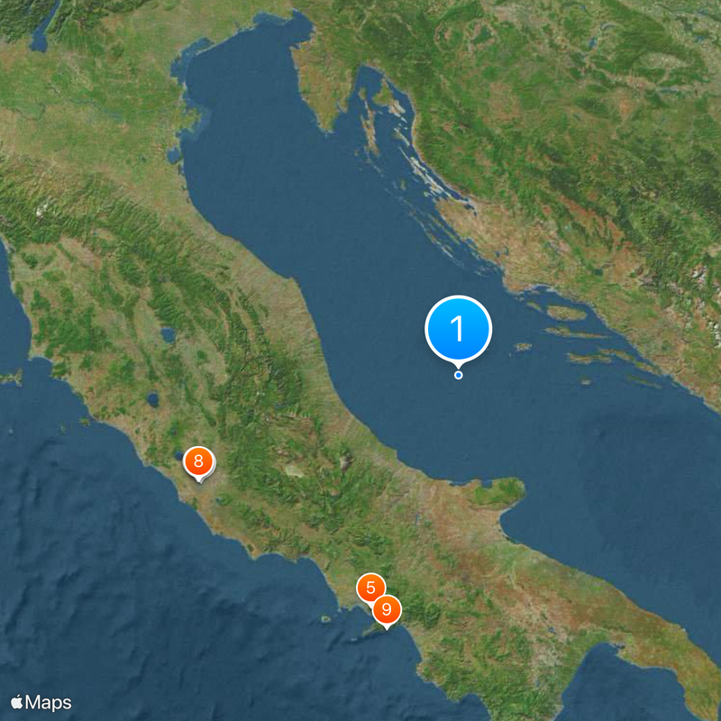 Adriatic Sea Map