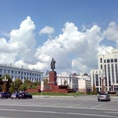 Lenin on Freedom Sq., Kazan