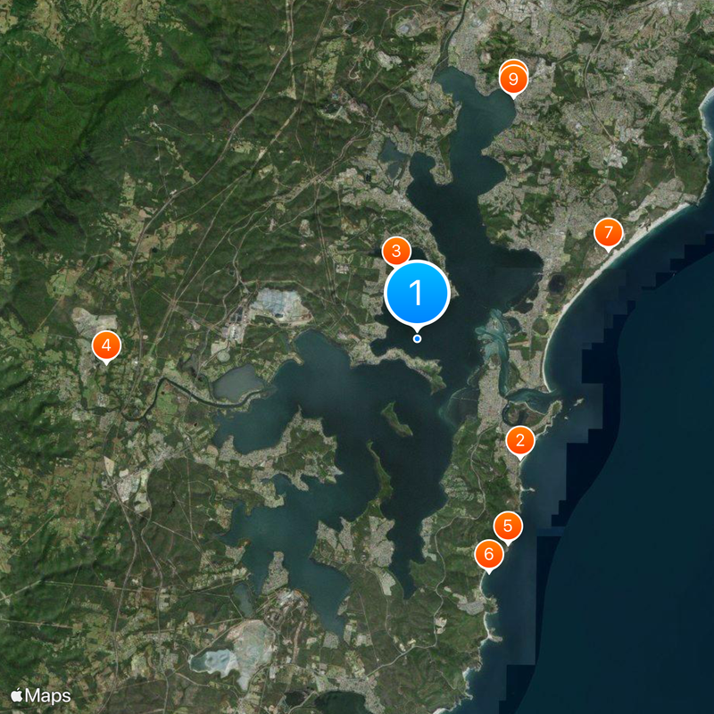 Lake Macquarie Map