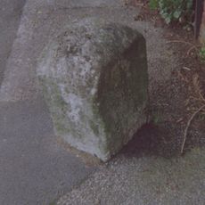 Milestone, Maidstone Road, Bluebell Hill village, by No. 512, N of Baring Close