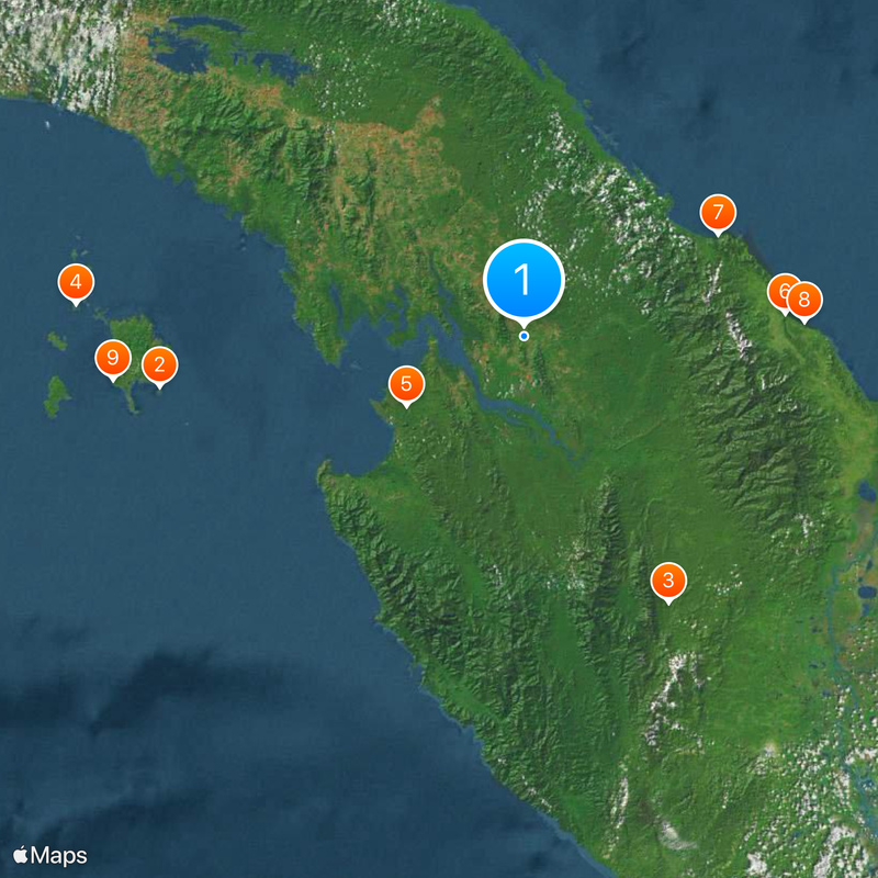 Darién Province Map