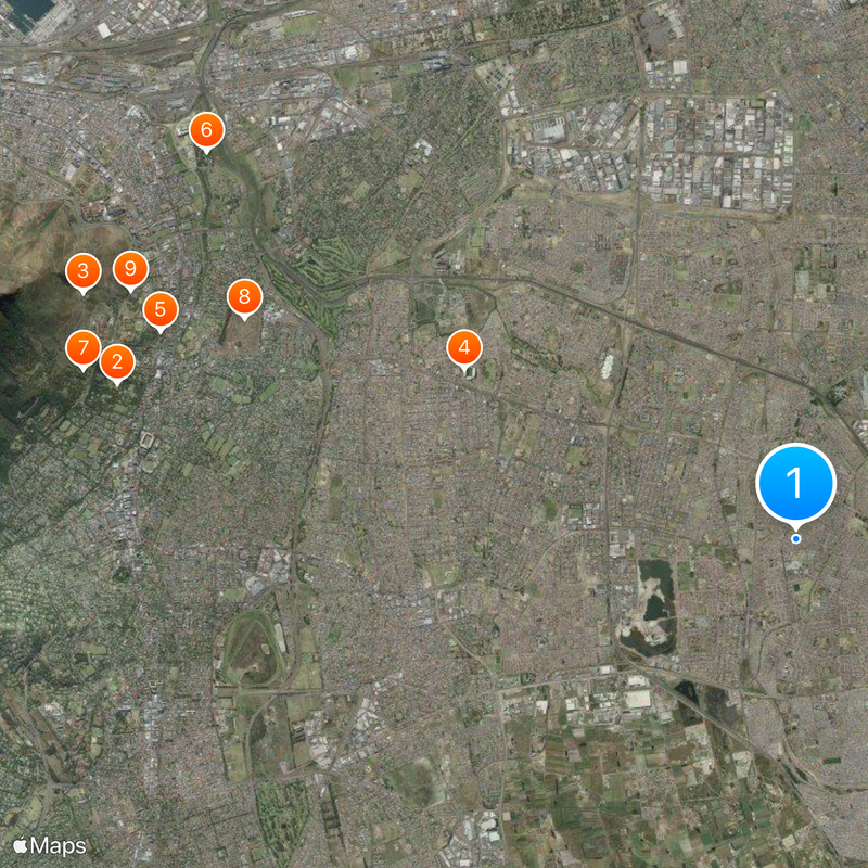 Gugulethu Map
