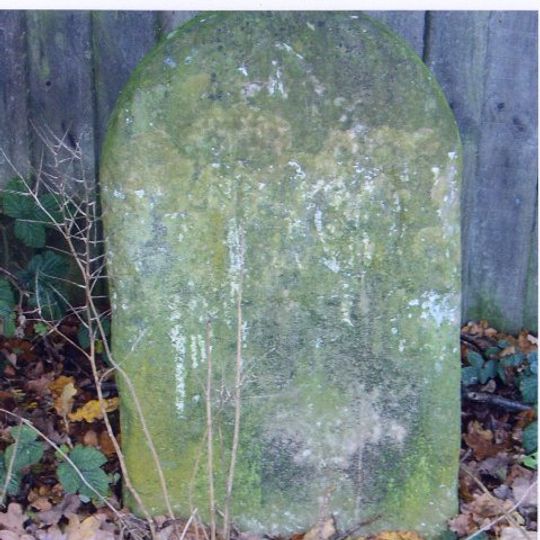 Milestone, Mill Straight, W Fieldings