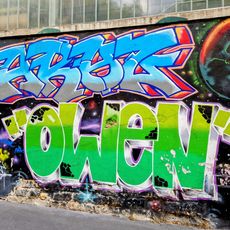 Work of art, graffiti