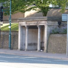 Shelter (east of Stockport Art Galley)