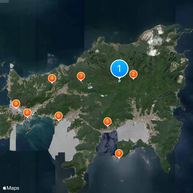 Shōdo Island Map