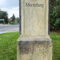 Royal Saxon milestone Weinböhla