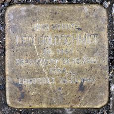 Stolperstein dedicated to Leo Goldschmidt