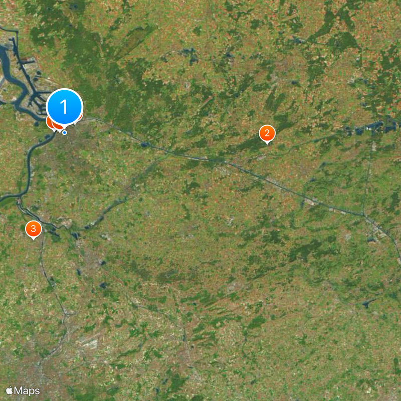 Provinz Antwerpen Karte