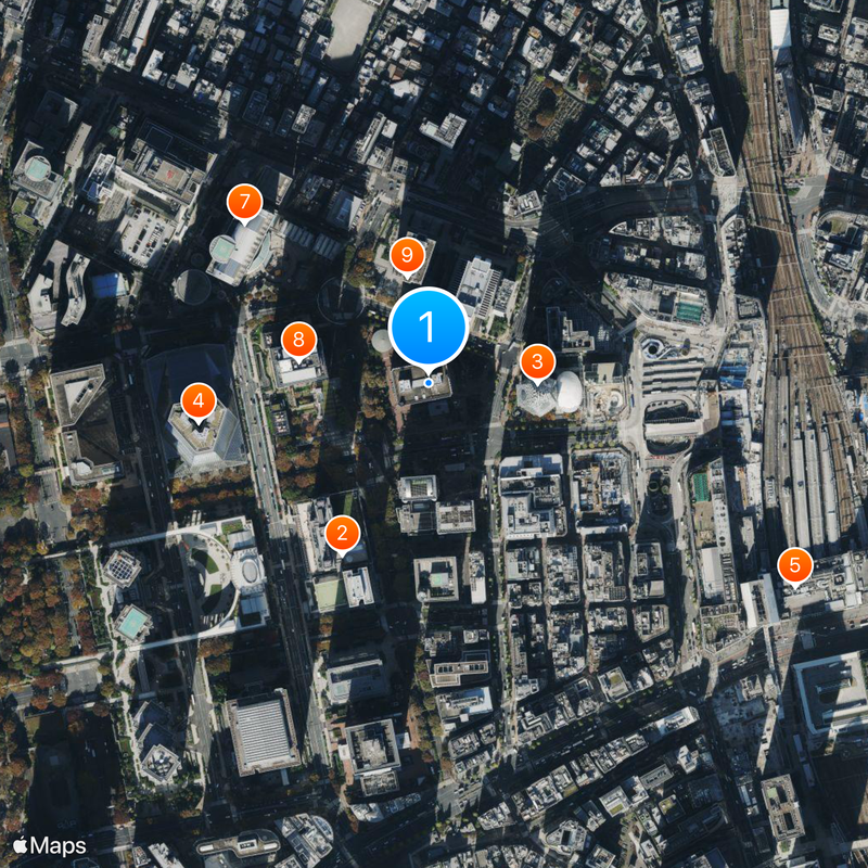 Shinjuku Center Building Mappa