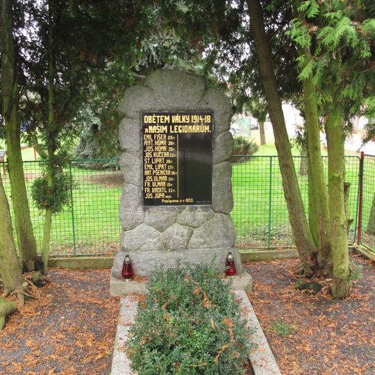 Pomník padlým v Senci u Rakovníka