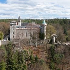 Leśna castle in Szczytna