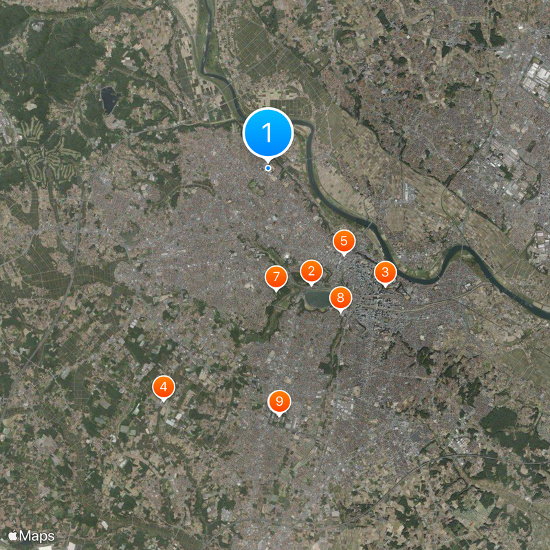 Ibaraki University Map