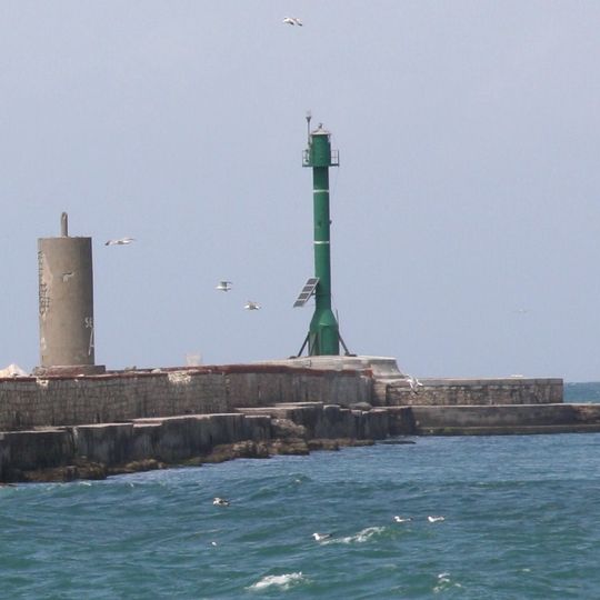 Livorno Diga della Vegliaia light