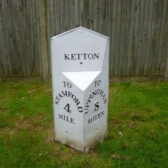 Milepost, Luffenham Road