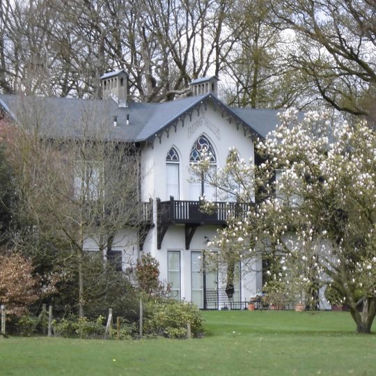 Het Berghuisje: hoofdgebouw