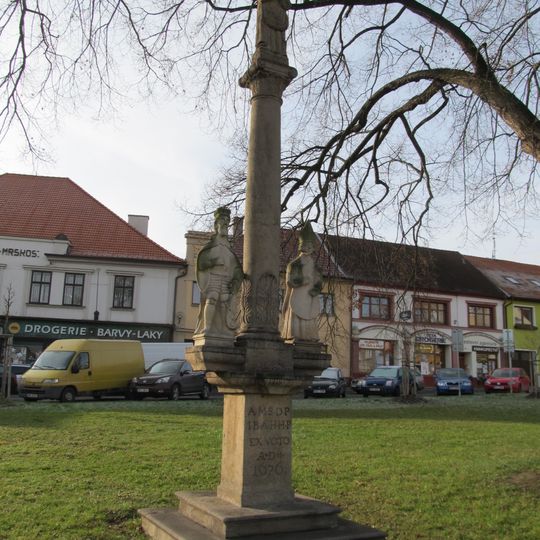 Maria column in Přeštice