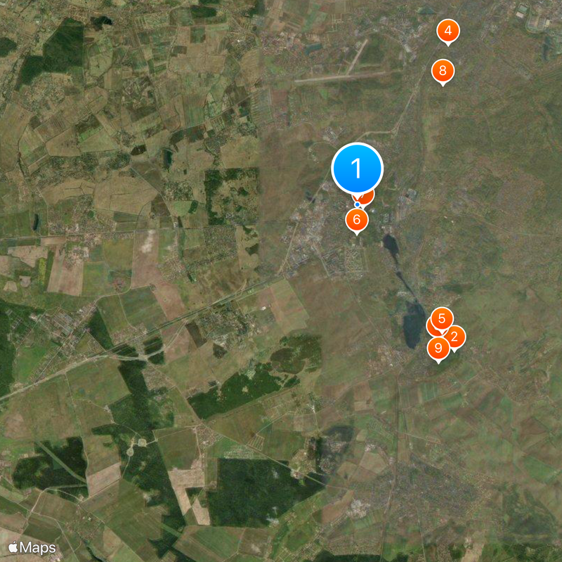 Krasnoïe Selo Carte