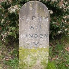 Milestone Approximately 200 Metres East Of The Black Dog