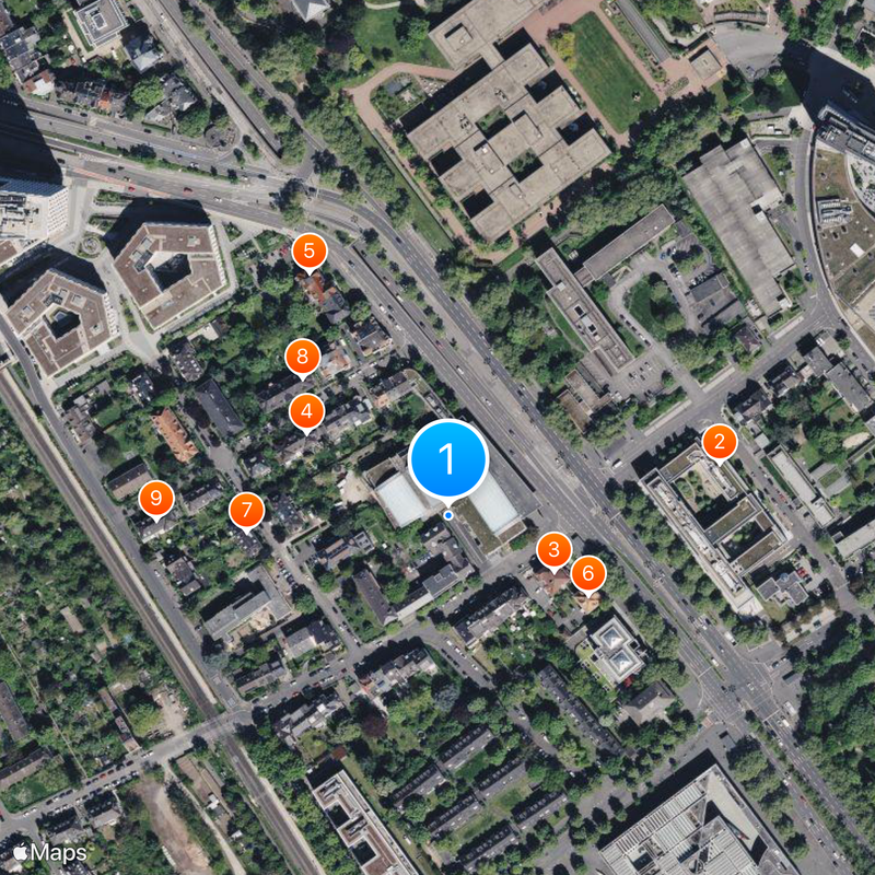 Haus der Geschichte Karte