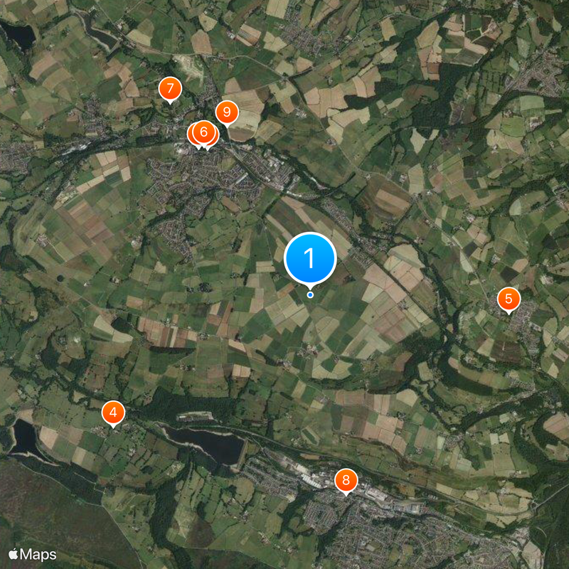 Penistone and Stocksbridge Map