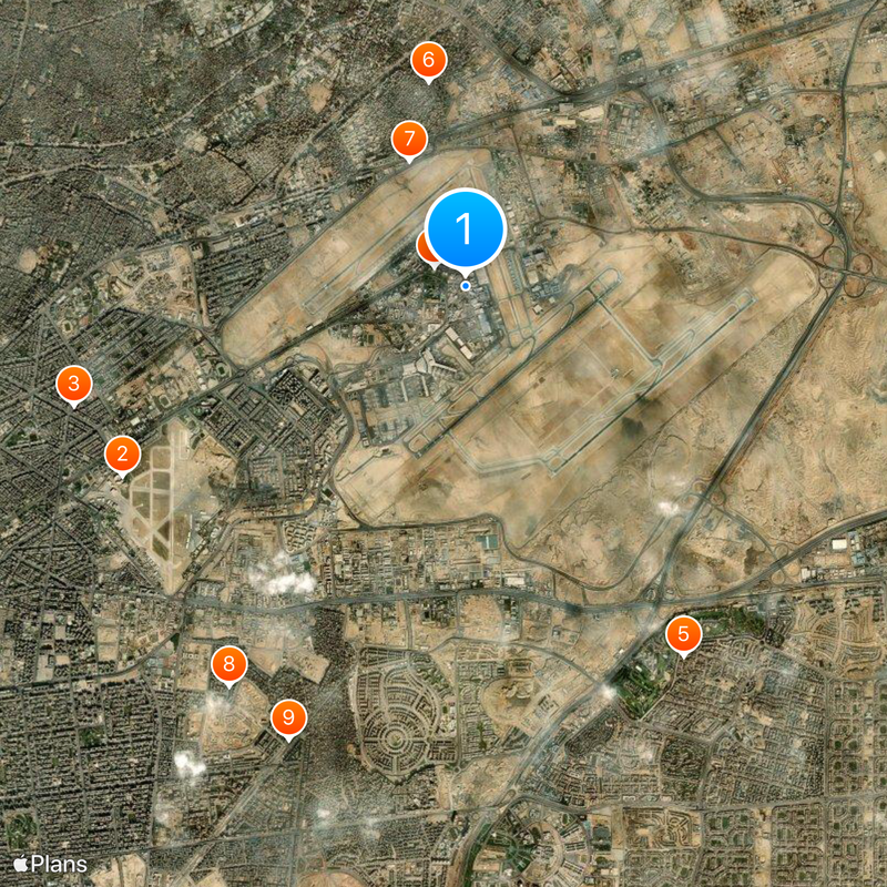 Cairo International Airport Map