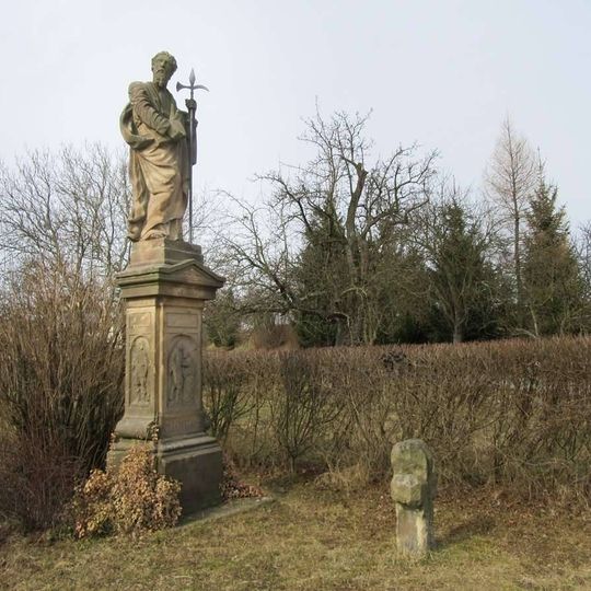 Socha svatého Tomáše v Senici na Hané