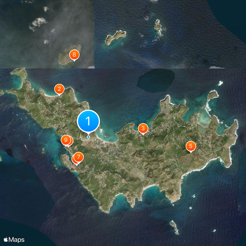 Aeropuerto Gustaf III Mapa