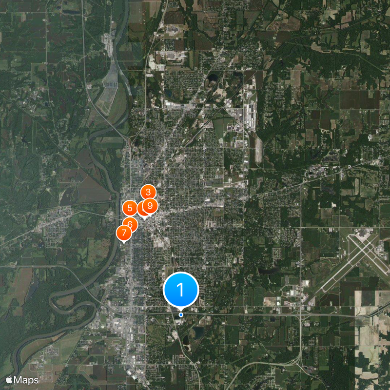 Contea di Vigo Mappa