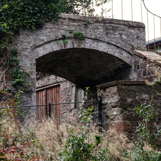 Dumfries, Glencaple Road, Castledykes View, Garden Walls; Gate Piers