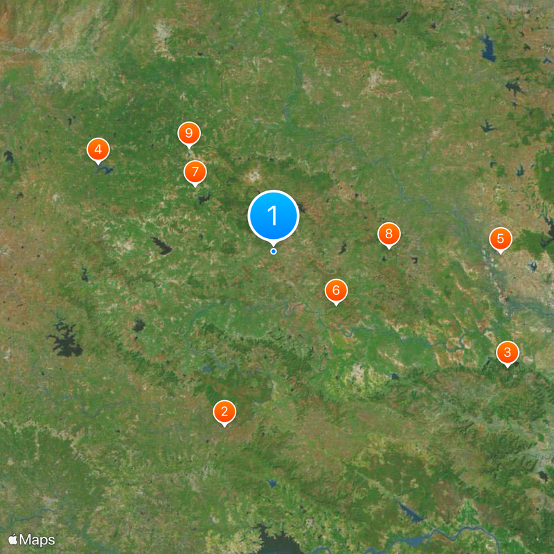 Yavatmal district Map