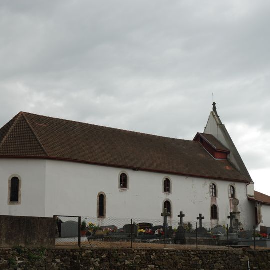 Iglesia San Juan el Bautista en Villefranque