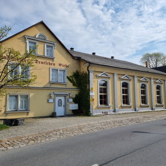 Ehemaliges Ballhaus „Goldene Eiche“ Hauptstraße 112
