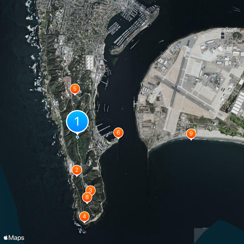 Fort Rosecrans National Cemetery Mappa
