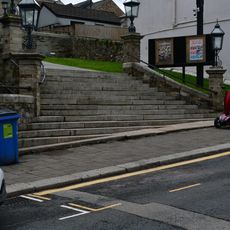 Forecourt Steps And Walls To Methodist Chapel