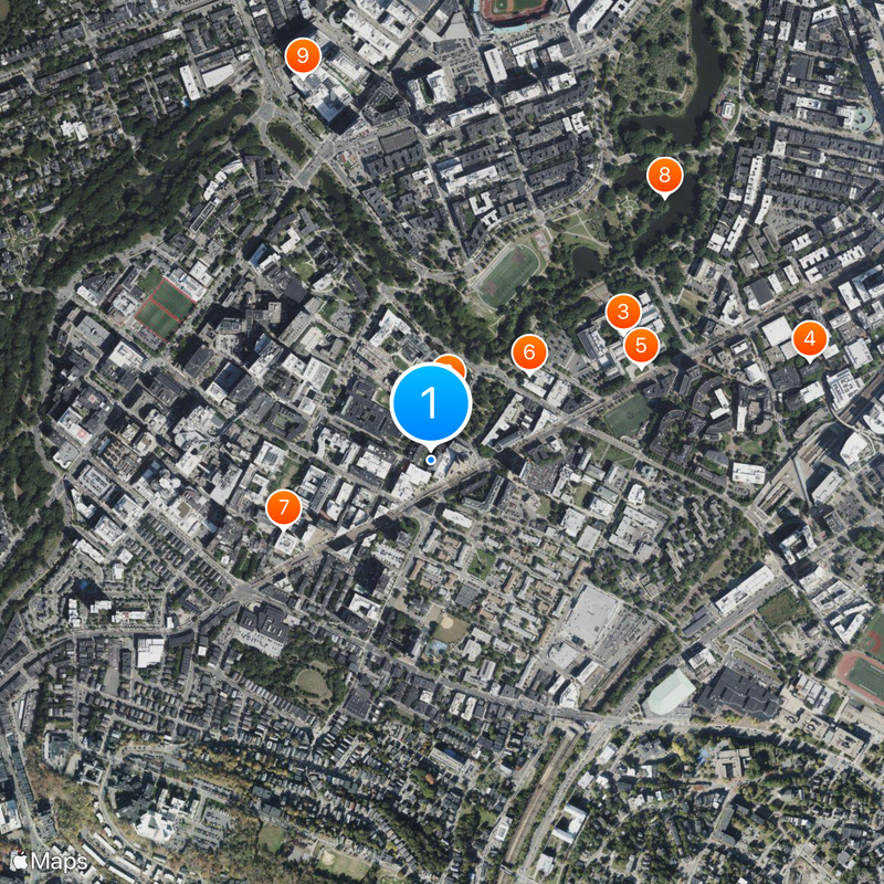 Massachusetts College of Art and Design Map