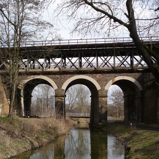 Railway bridges near Hořejší rybník