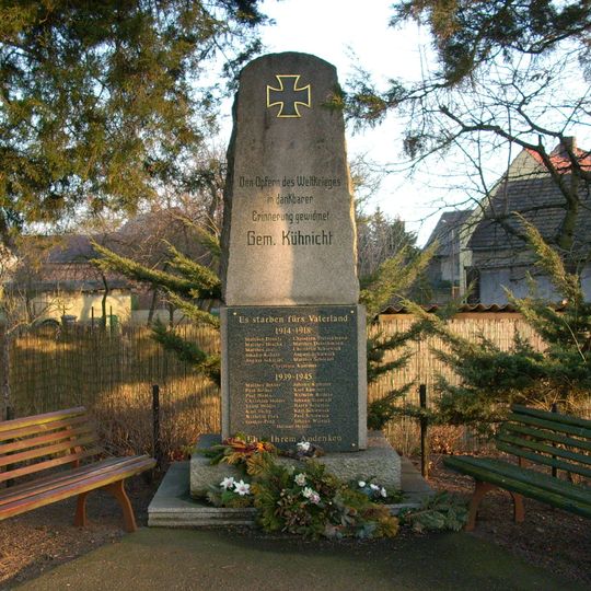 Denkmal für die Gefallenen des 1. Weltkrieges Lindenweg 2