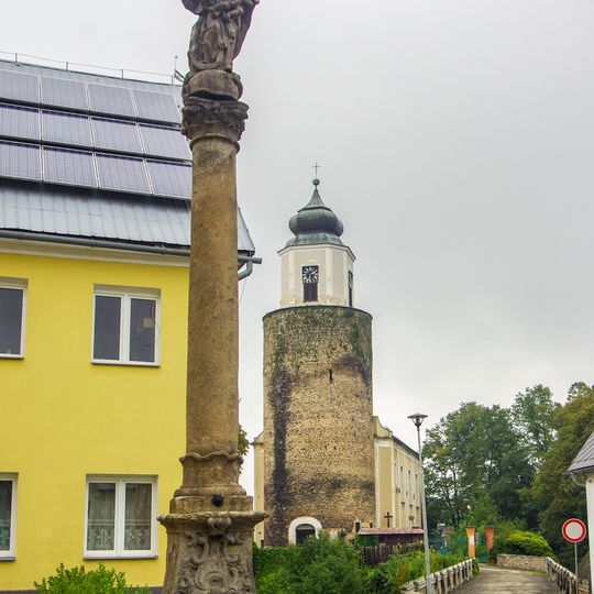 Maria column in Žulová