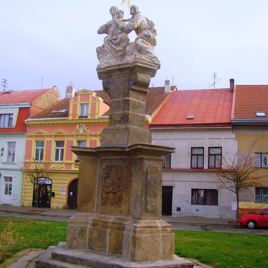 Statue of Holy Family in Český Brod