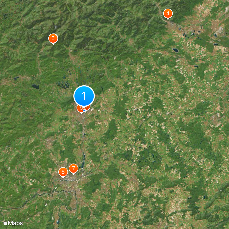 Territoire de Belfort Map