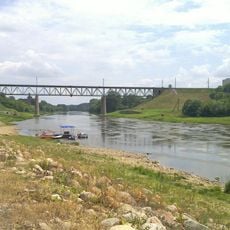 Railway bridge in Hrodna