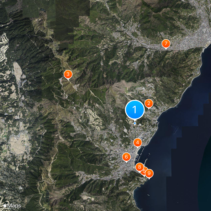 Musée d'art MOA Carte