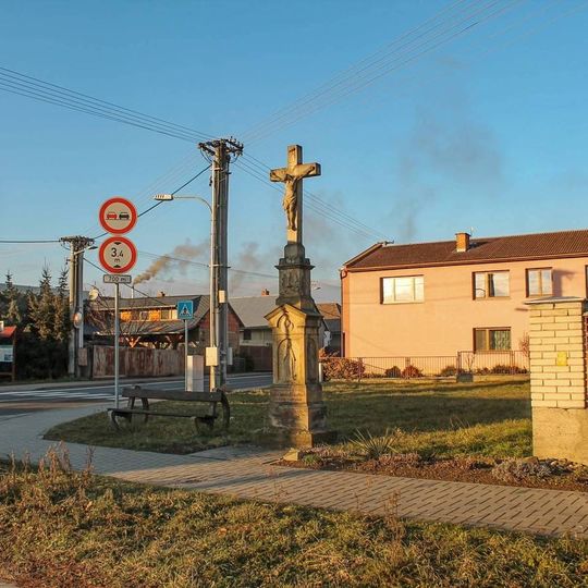 Kříž v Července ulice Tyršova