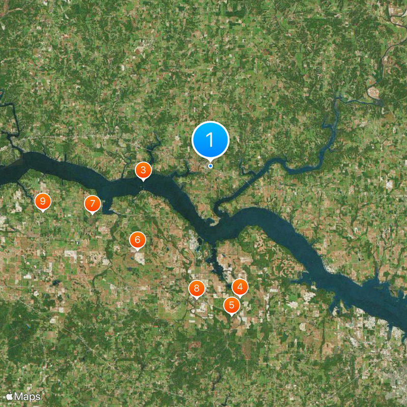 Rogersville Map