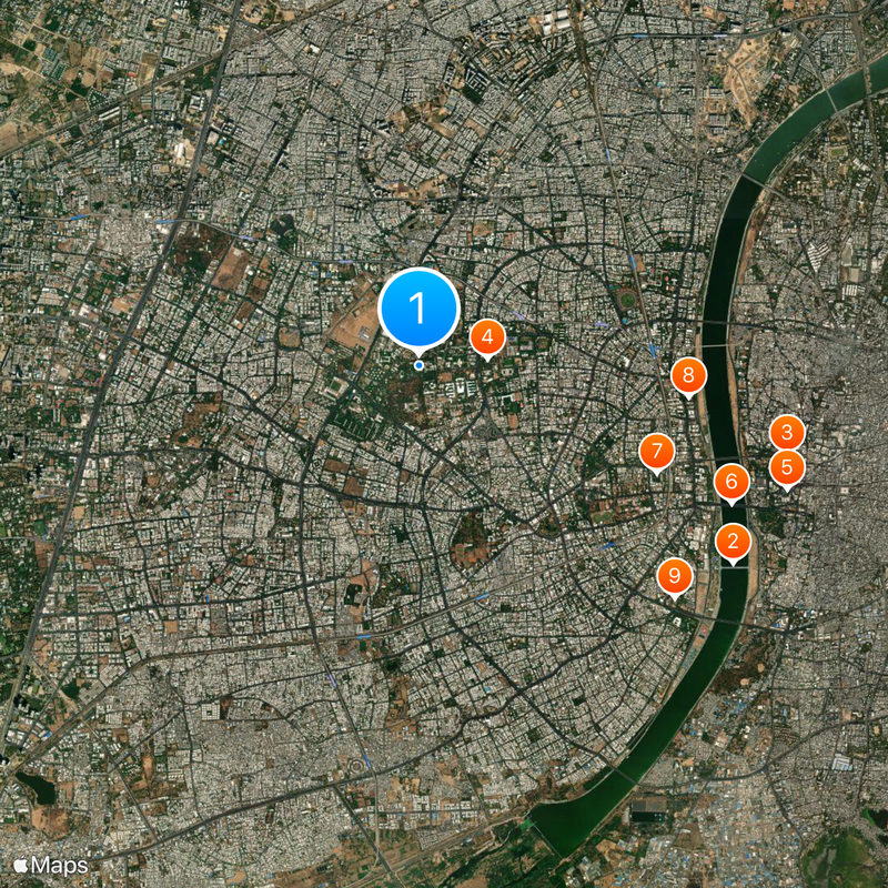 Physical Research Laboratory Map