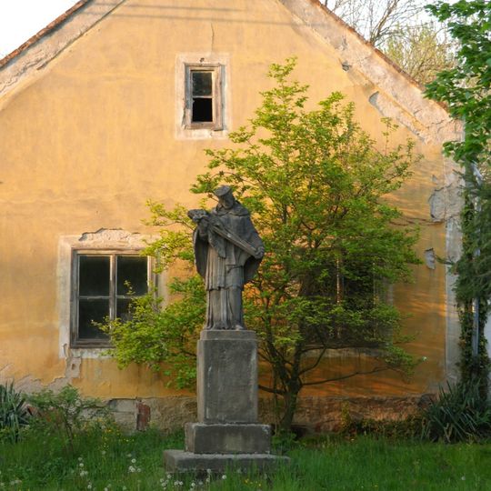 Statue of Saint John of Nepomuk in Obříství