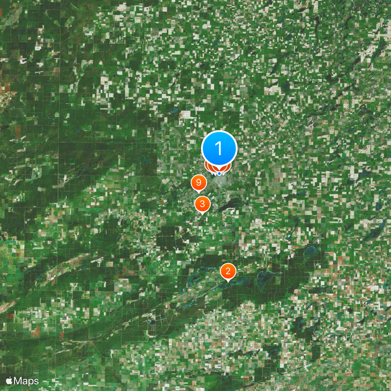 Santa Rosa de Toay Karte